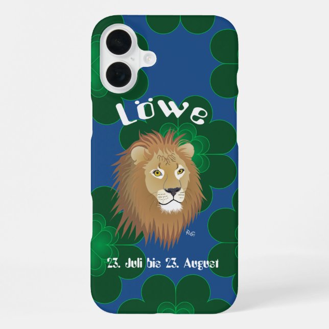 Leo July 23 - August 22 iPhone Cases (Back)