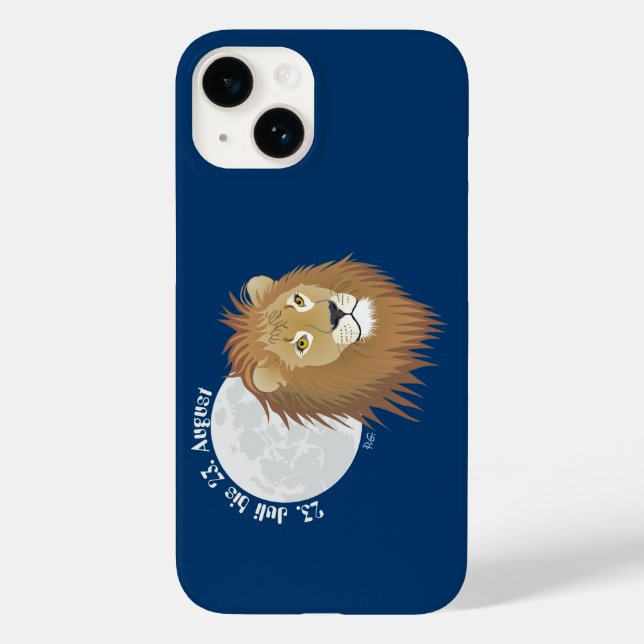 Leo July 23 to August 22 Apple iPhone Cases (Back)
