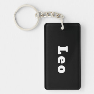 Leo Key Ring