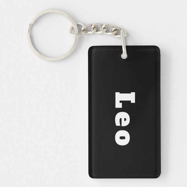 Leo Key Ring (Front)