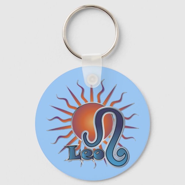 Leo Key Ring (Front)