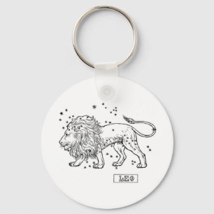 Leo Key Ring