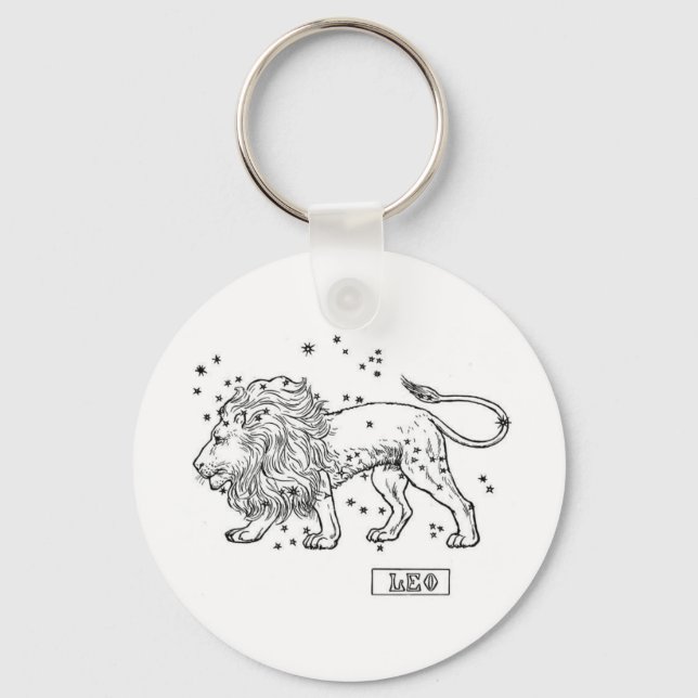 Leo Key Ring (Front)