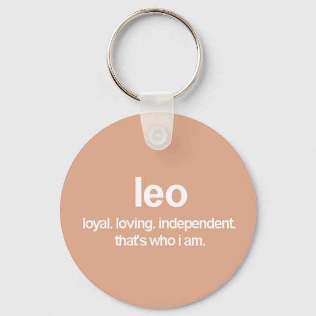 LEO KEY RING (Front)