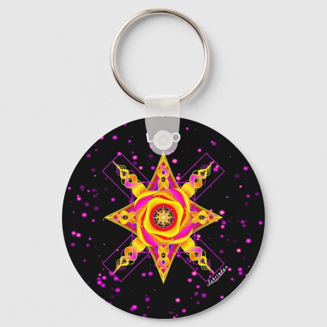 Leo Key Ring (Front)