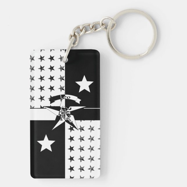 Leo Key Ring (Back)