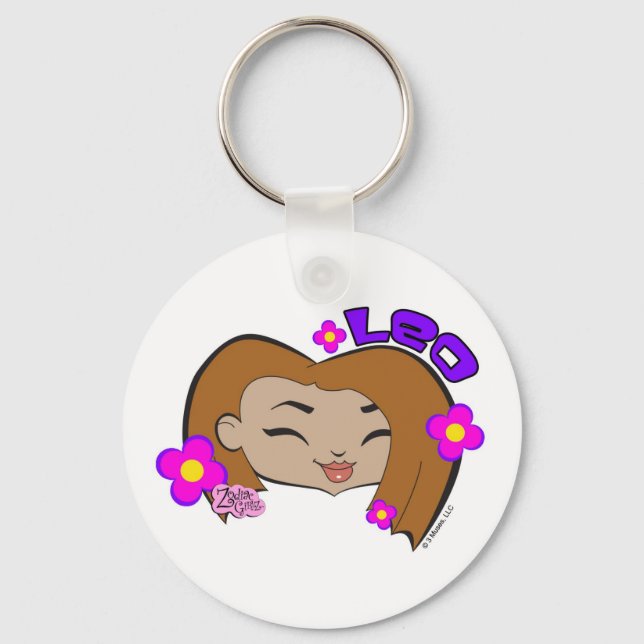 Leo Keychain (Front)