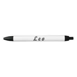 Leo Kugelschreiber Black Ink Pen