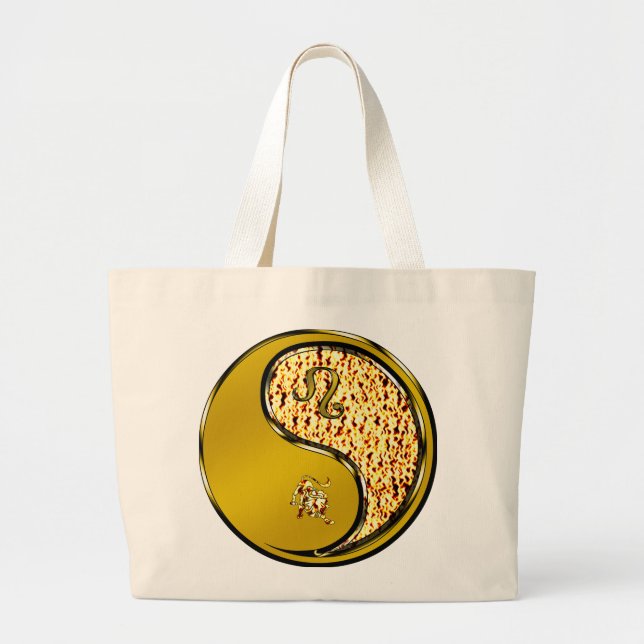 Leo Large Tote Bag (Front)