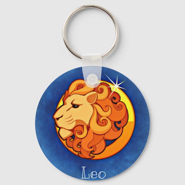 Leo, Leone Key Ring (Front)