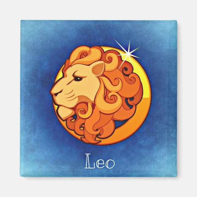 Leo, Leone Magnet (Front)