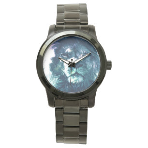 Leo Lion Teal Watch
