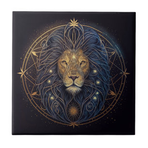 Leo Lion Tile