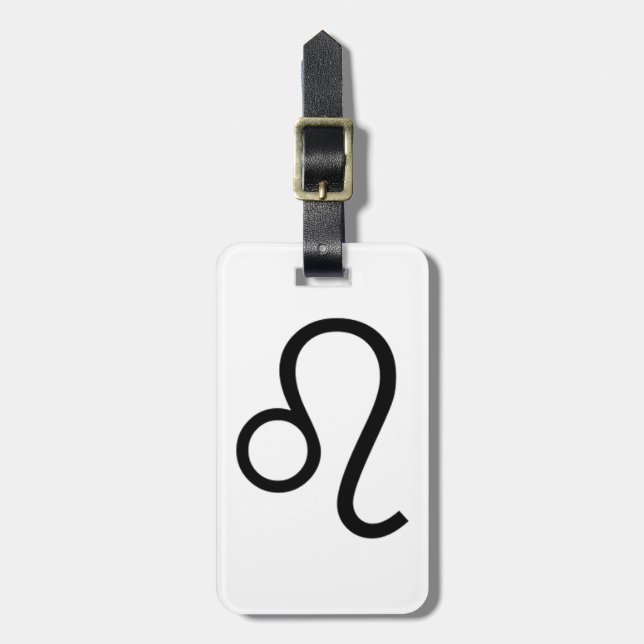 Leo Luggage Tag (Front Vertical)