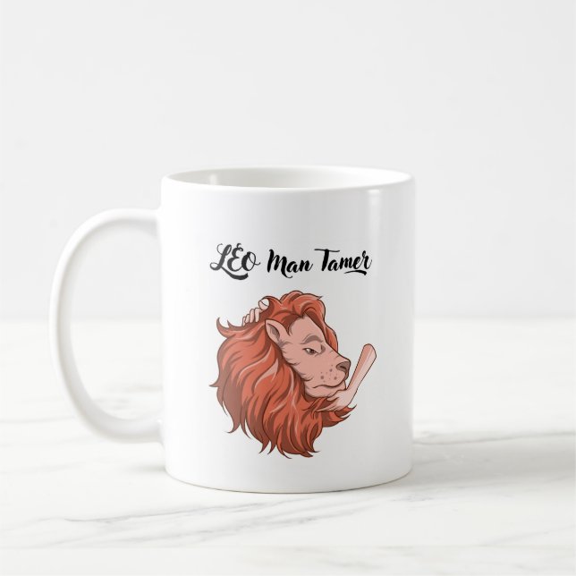 Leo Man Tamer Mug (Left)