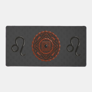 Leo Mandala Desk Mat
