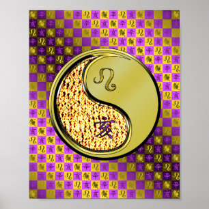 Leo & Metal Boar Poster