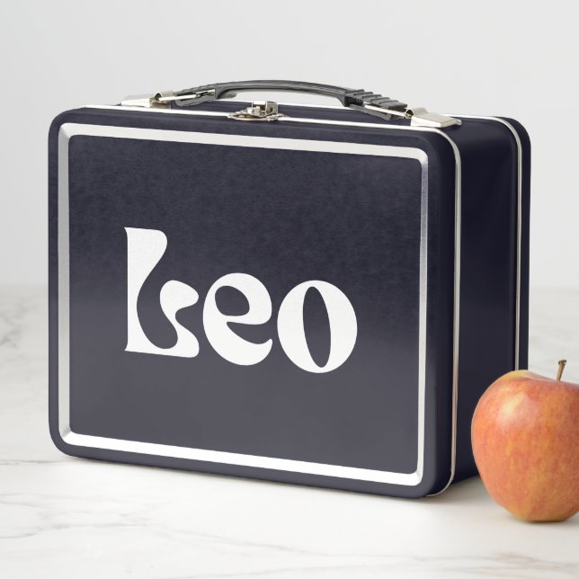 Leo Metal Lunch Box (In Situ)