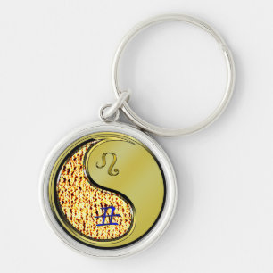 Leo & Metal Ox Key Ring