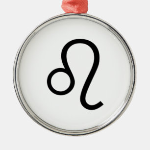 Leo Metal Tree Decoration