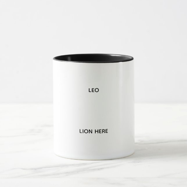 Leo mug (Center)