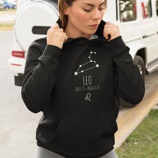 Leo | Personalised Zodiac Constellation Hoodie (Creator Uploaded)