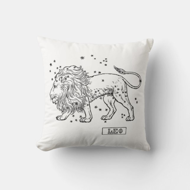 leo pillow (Front)