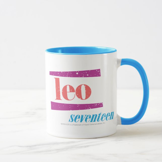 Leo Pink Mug (Right)