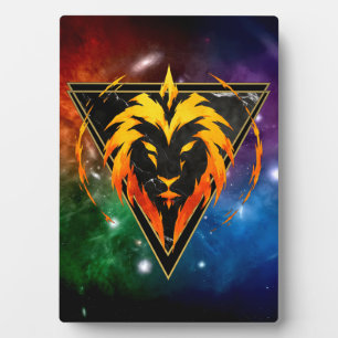 Leo Plaque Galaxy Zodiac Astrology