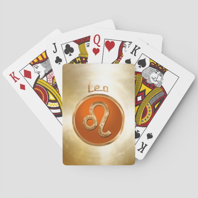 Leo Playing Cards (Back)