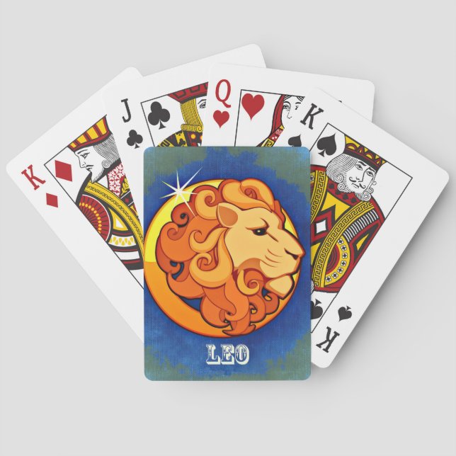 Leo Playing Cards (Back)