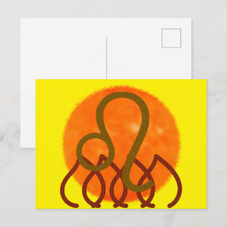 Leo Postcard