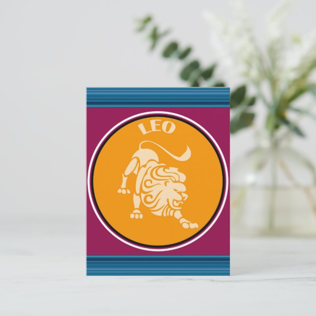 Leo Postcard (Standing Front)