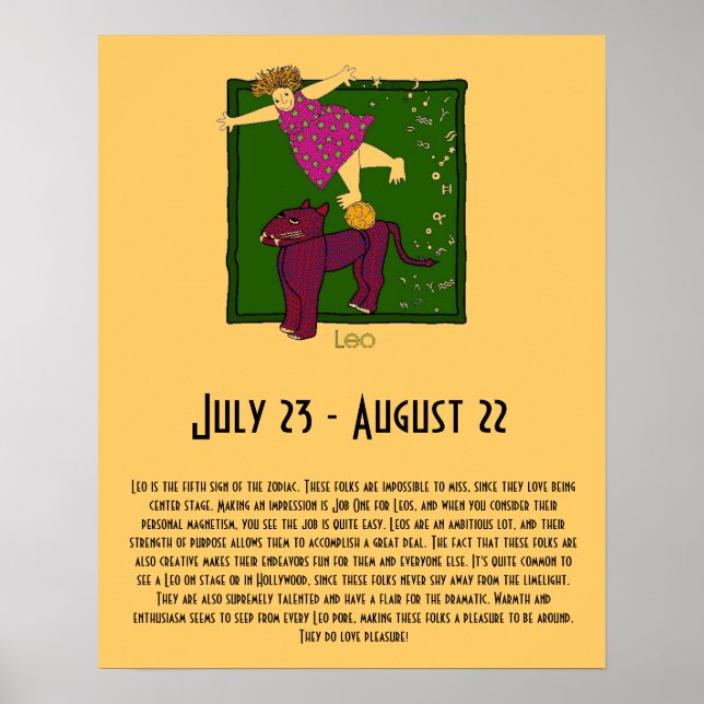 Leo Poster (Front)