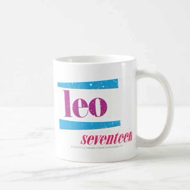 Leo Purple Coffee Mug (Right)