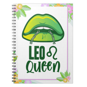 Leo Queen Notebook