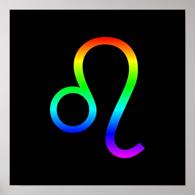 Leo Rainbow Poster (Front)