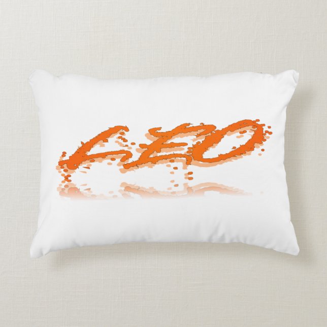 Leo Reflection Decorative Cushion (Front)