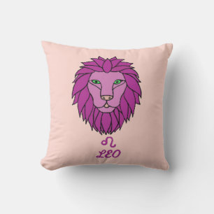 Leo Reversible Throw Pillow