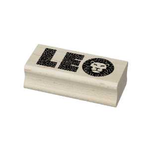 Leo Rubber Stamp