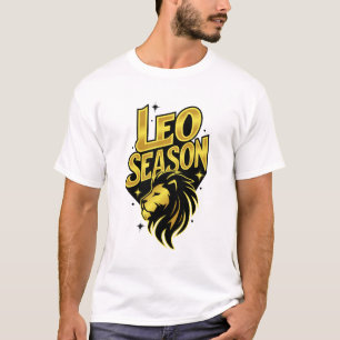 Leo Season Astrology Pride Zodiac Lion T-Shirt