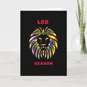 Leo Season Card