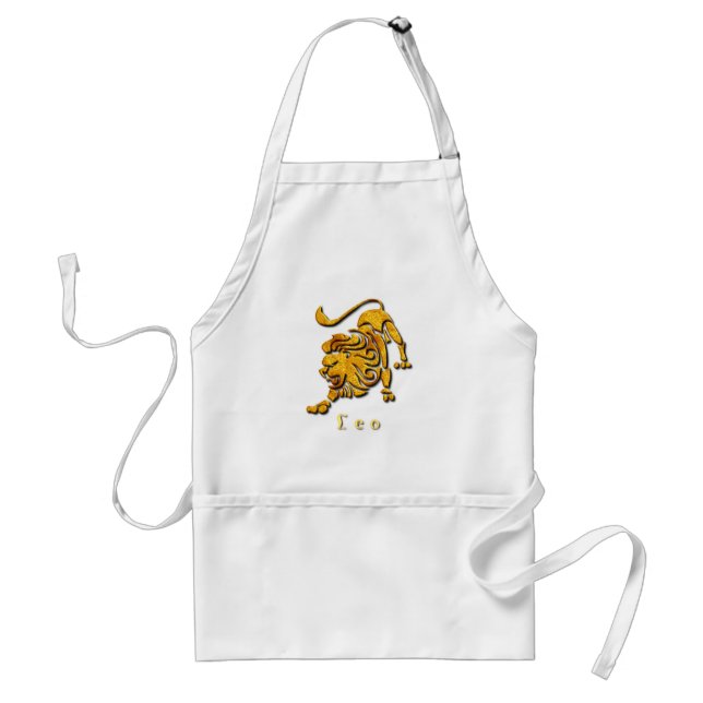 Leo Sign Apron (Front)