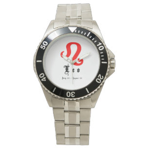 Leo Sign Astrology Zodiac Watch