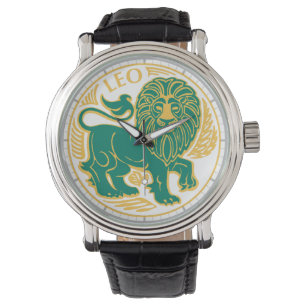 Leo Sign of the Zodiac Watch