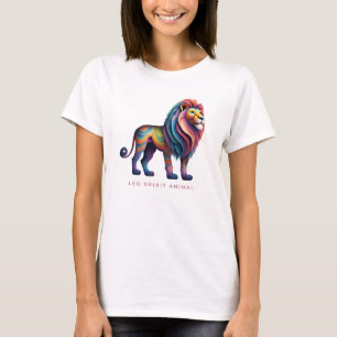 Leo Spirit Animal Lion Alebrije T-Shirt