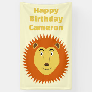 Leo Star Sign Lion Birthday Custom Name