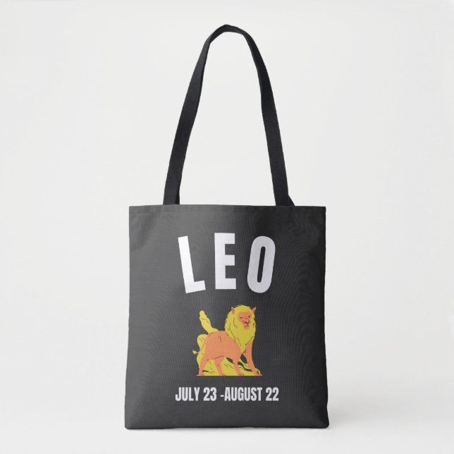 Leo star sign tote bag (Front)