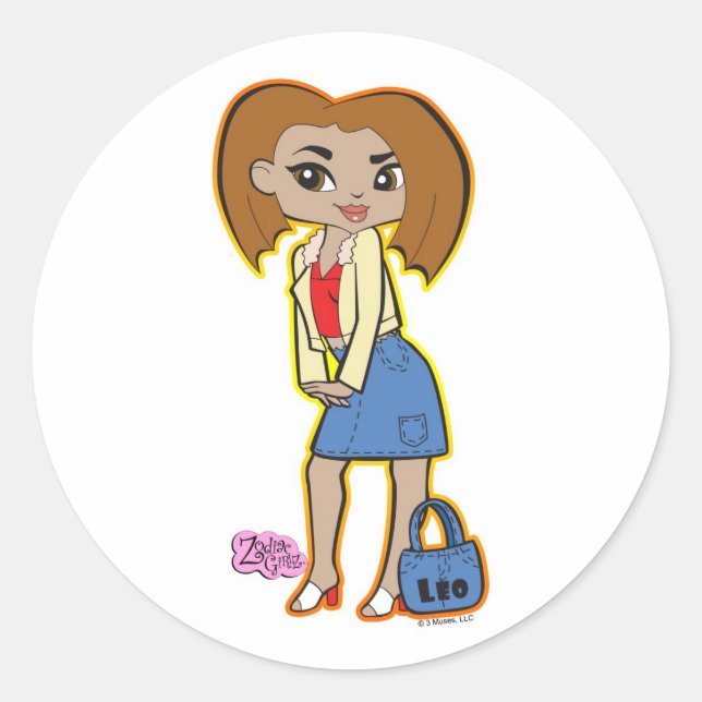 Leo Stickers (Front)