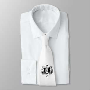 Leo the Lion Bookended Zodiac Tie